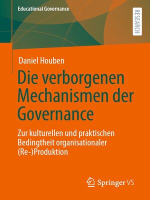 cover image of Die verborgenen Mechanismen der Governance